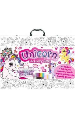 Colour and Carry Activity Kit  Unicorn Activity Case 